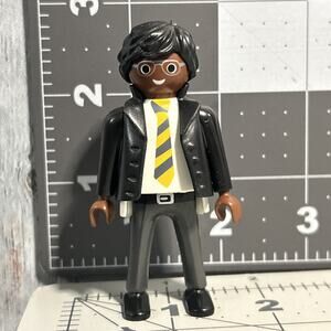 Playmobil Man Figure Glasses Tie Dollhouse